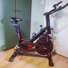 Stationary bike.