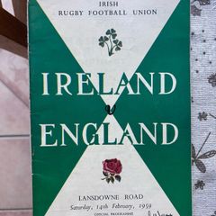 Vintage Rugby Programmes