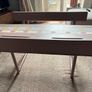 vintage hand painted school desk Image 2