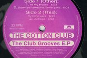 The Cotton Club-The Club Grooves E,P  12"
