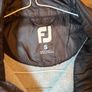 Footjoy mid layer half zip fleece. (Mint) Image 5