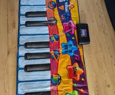 keyboard fold up dance mat