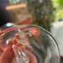 Set of 8 John Rosha very large wine glasses waterford crystal Image 4
