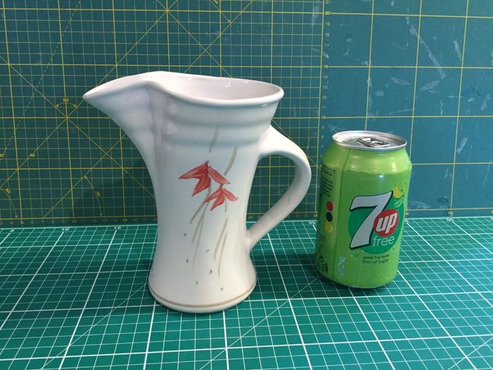 Louis Mulcahy Dearg Design Small Milk Jug & 2 Sugar Bowl