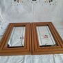 mirror, Oak mirror, pair mirrors Image 3