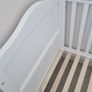 Nested Sorrento wooden cot bed white from Smyths Image 3