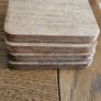 Wooden Coasters set of 4 Image 2