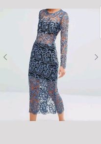ASOS lace dress