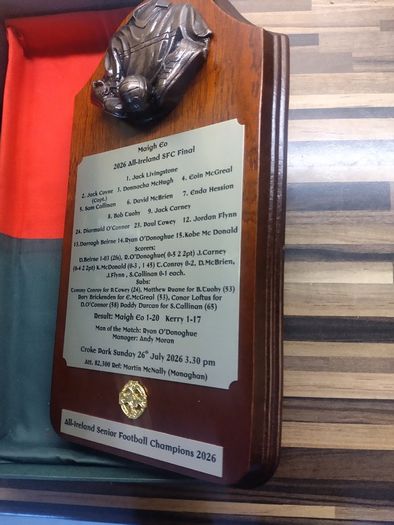 Mayo All Ireland Plaque 2026
