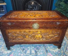 Wooden trunk