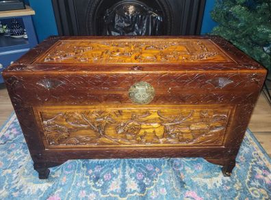 Wooden trunk