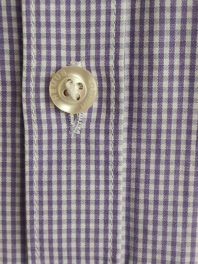 Remus Uomo Lilac and White Checkered Shirt