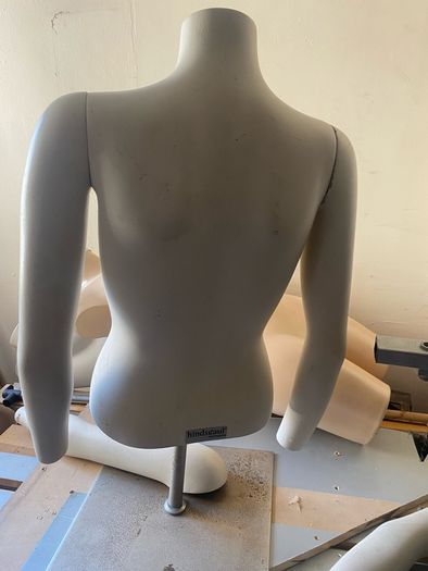 mannequin torso on stand