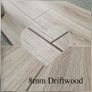 Driftwood laminated click flooring Image 8