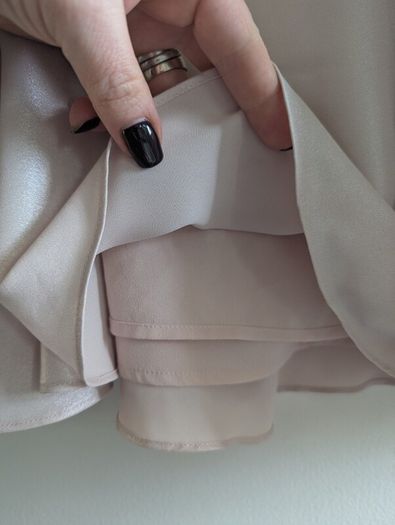 Ted Baker satin midi skirt