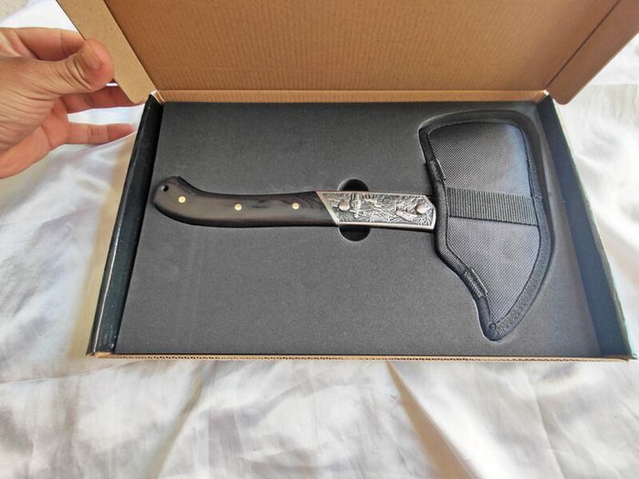 Unique Outdoor Axe Camp Celtic Engraved By Di'Casteel
