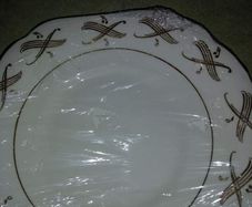 Vintage Duchess bone china biscuit plate.