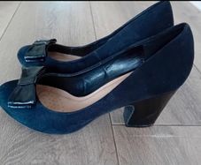 Ladies Block Heel UK4