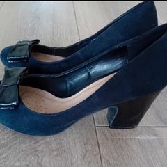 Ladies Block Heel UK4