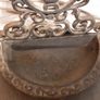 vintage cast iron/metal bird feeder/bath Image 3