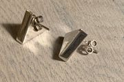 Silver earings