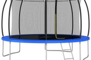 Trampoline Set Round 366x80 cm 150 kg