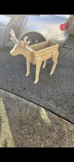 Reindeer Planter