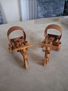Wooden Rickshaws