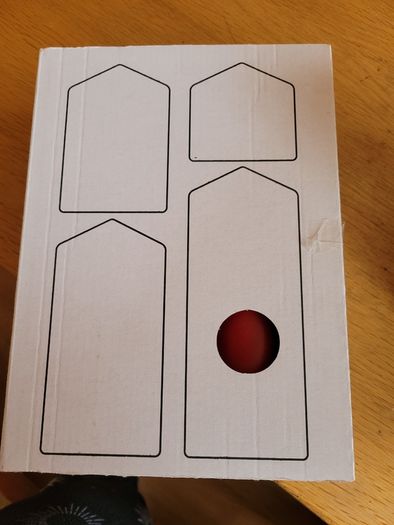 Red candles - boxed