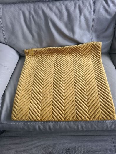 New Triangle Stitch Cushion cover- Tawny Olive 58x58