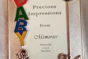 BNIB Silver BABY Photo Frame