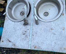 Stainless steel washbasin