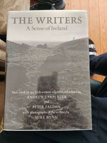 The Writers. A Sense Of Ireland. New Works By 44 Irish Wrters Edited By Andrew Carpenter And Peter Fallon. First Edition Hardback With Dustjacket In Good Condition.  See Photos For Same.