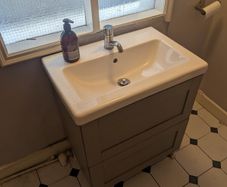 Bathroom Sink Unit with Tap and Drawers