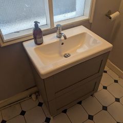 Bathroom Sink Unit with Tap and Drawers