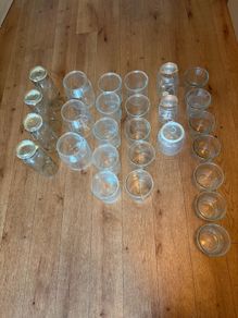 glass jars