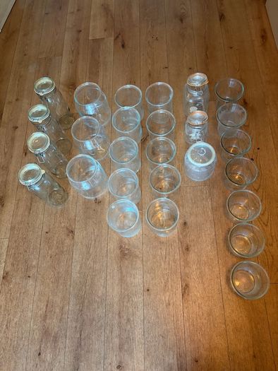 glass jars
