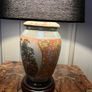 Vintage Japanese Satsuma table lamp Image 3