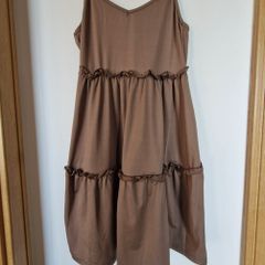 Gorgeous mini Summer dress shades of brown s  S/M