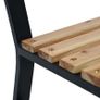 Garden Bench 120 cm Wood Image 5