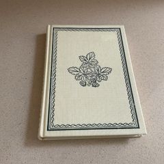 Hardcover clothbound notebook
