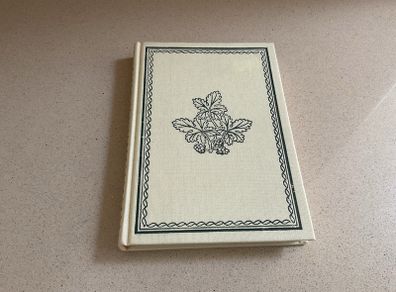 Hardcover clothbound notebook