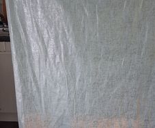 curtains mint green