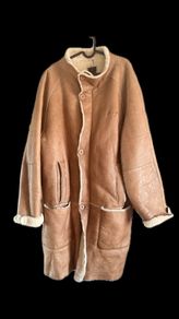Sean John Genuine Leather Overcoat