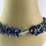 Vintage Sodalite Beaded Necklace Image 7