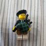 lego series 7 bagpiper Image 2