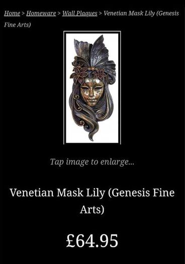 Venetian Mask Lily