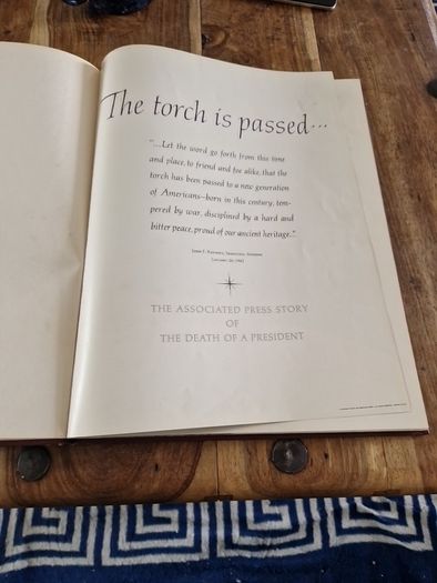 vintage jfk book