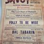 Vintage original Savoy cinema posters waterford 1950s Image 6