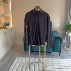Mens Black Hugo Boss Long-Sleeve Shirt